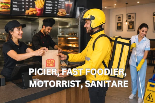 Njoftime Pune per Picier, Fastfoodier, Motorrist, Sanitare ne Tirane