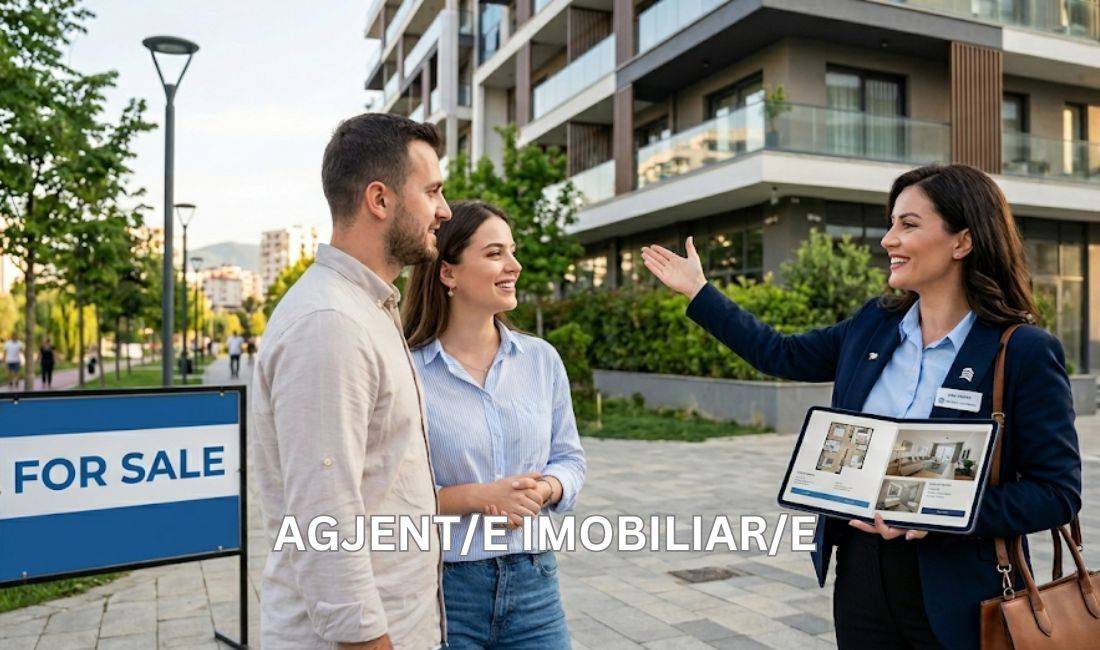 Job Offers in Tirana, Profession Agjentë Imobiliar , No Experience, Payment 1,000  Euro.