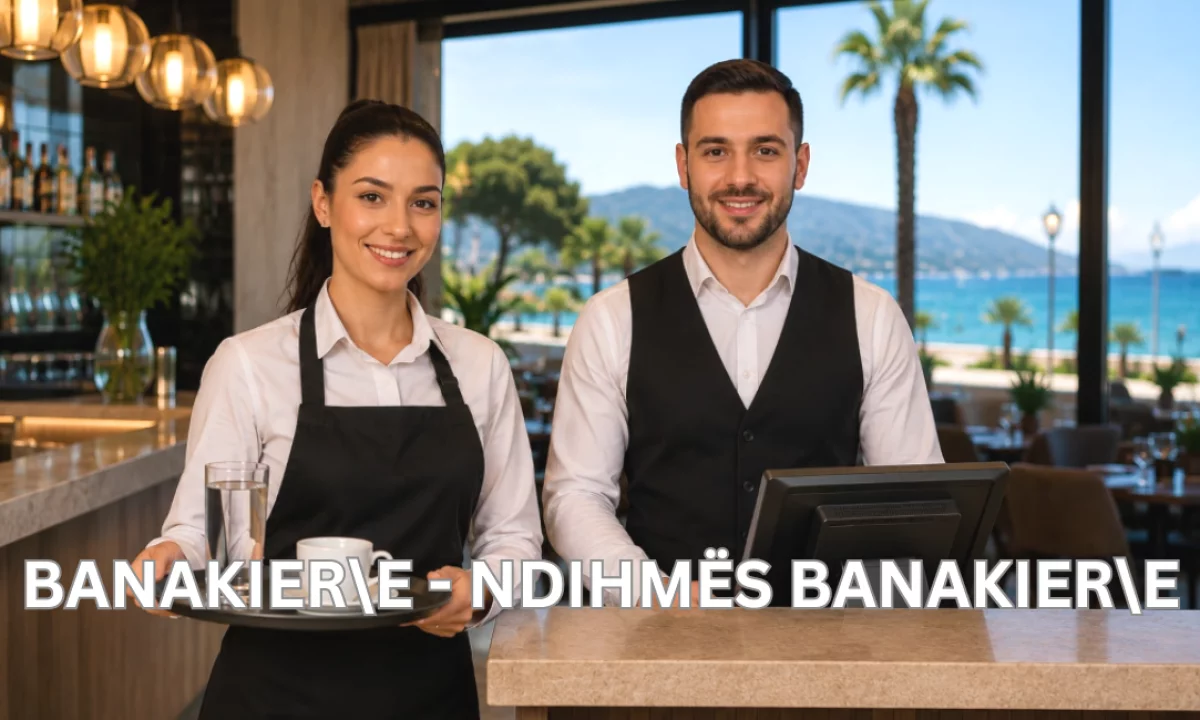 Njoftime Pune ne Vlore, Profesioni Banakier/e , Fillestar/Pak eksperience, Pagesa Me Marreveshje.