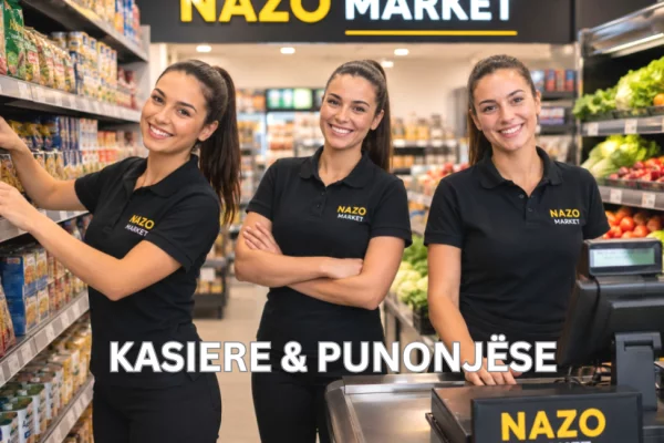 Njoftime Pune per KASIERË &amp; PUNONJËSE MARKETI ne Tirane