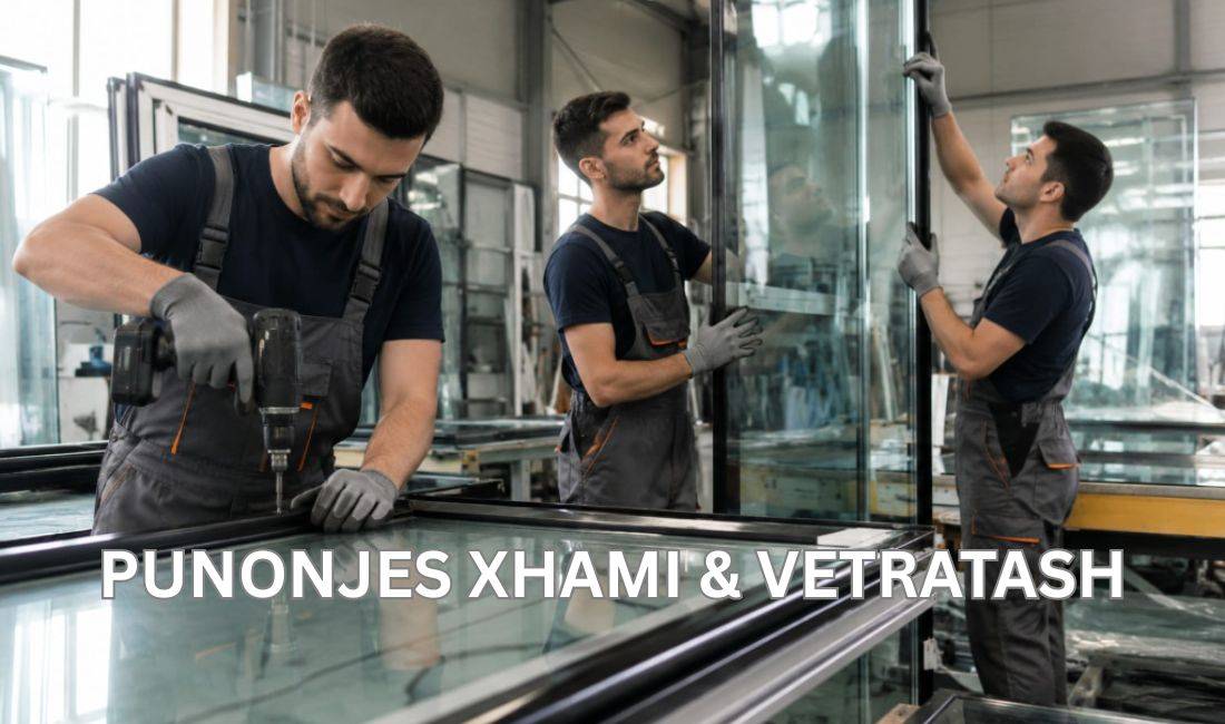 Njoftime Pune ne Tirane, Profesioni Expert xhami dhe alumini , Me eksperience, Pagesa 90,000  Leke.