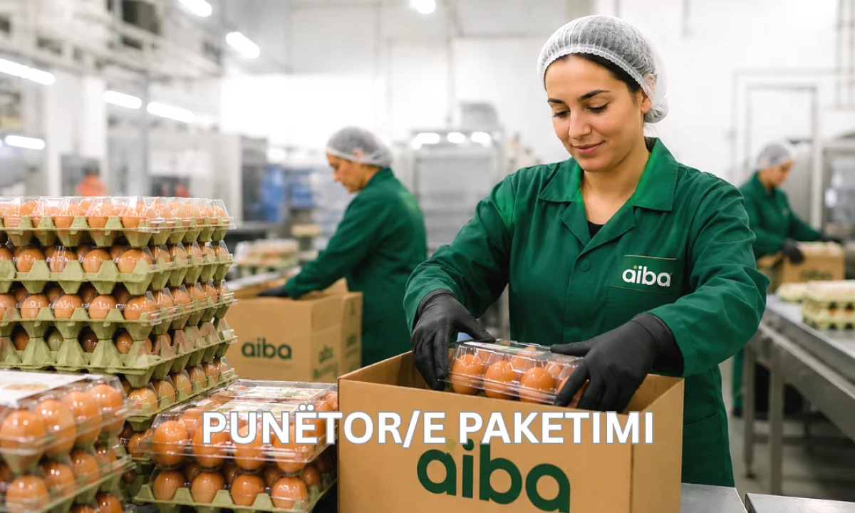 Njoftime Pune ne Durres, Profesioni PUNËTOR/E PAKETIMI , Fillestar/Pak eksperience, Pagesa Me Marreveshje.