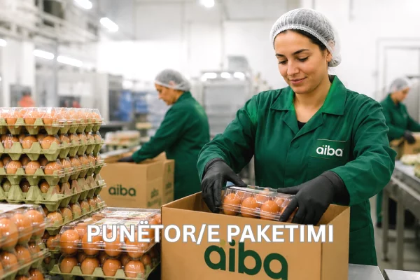 Njoftime Pune per PUNËTOR/E PAKETIMI ne Durres