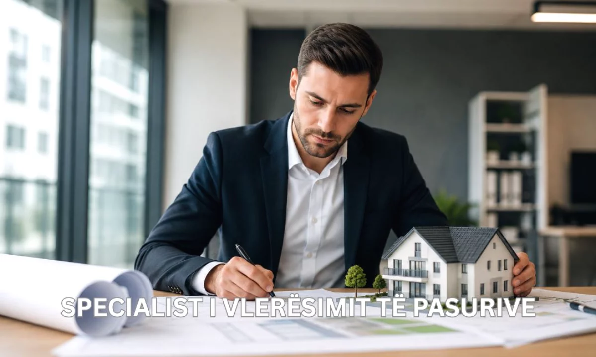Njoftime Pune ne Tirane, Profesioni Specialist i Vlerësimit të Pasurive , Fillestar/Pak eksperience, Pagesa Me Marreveshje.