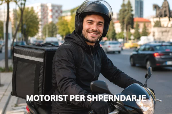 Njoftime Pune per Motorist Shpërndarje ne Tirane