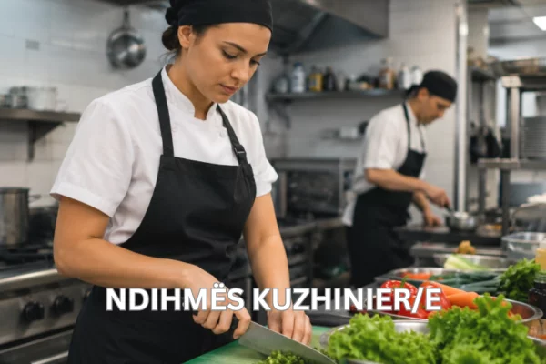 Njoftime Pune per NDIHMËS KUZHINIER/E ne Tirane