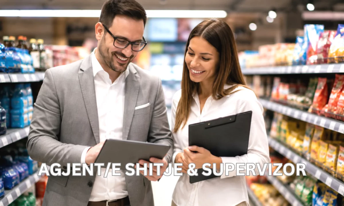 Njoftime Pune ne Tirane, Profesioni AGJENT/E SHITJE & SUPERVIZOR , Fillestar/Pak eksperience, Pagesa Me Marreveshje.