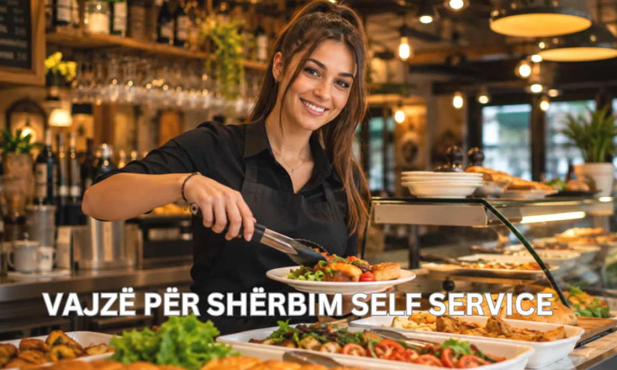 Njoftime Pune ne Tirane, Profesioni Vajzë për shërbim Self Service , Fillestar/Pak eksperience, Pagesa Me Marreveshje.