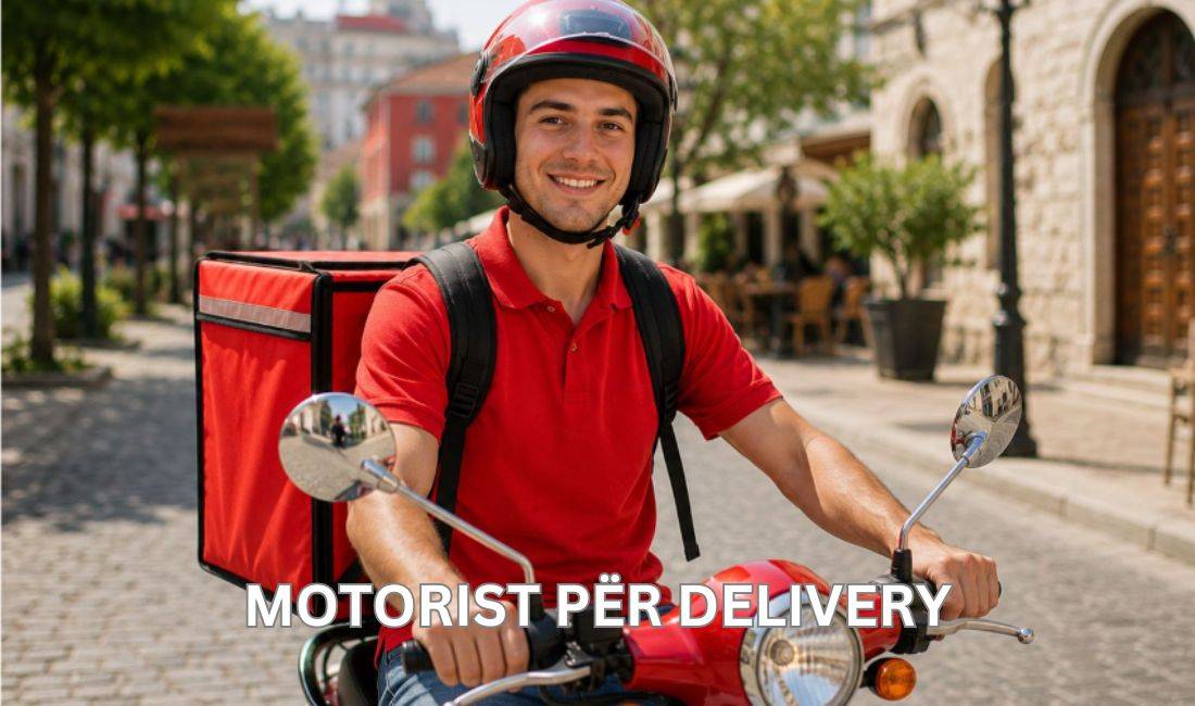 Njoftime Pune ne Shkoder, Profesioni MOTORIST PËR DELIVERY , Fillestar/Pak eksperience, Pagesa Me Marreveshje.