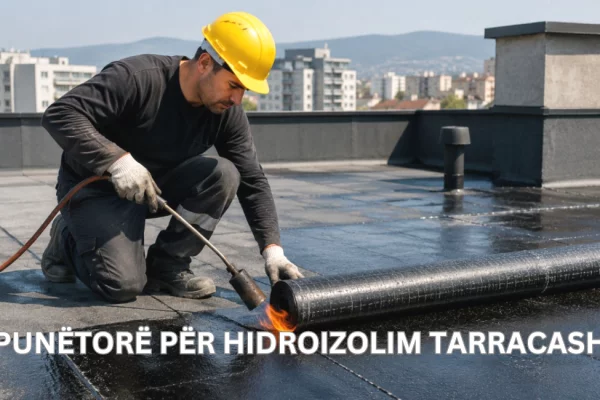 Njoftime Pune per Punëtorë për Hidroizolim Tarracash ne Tirane