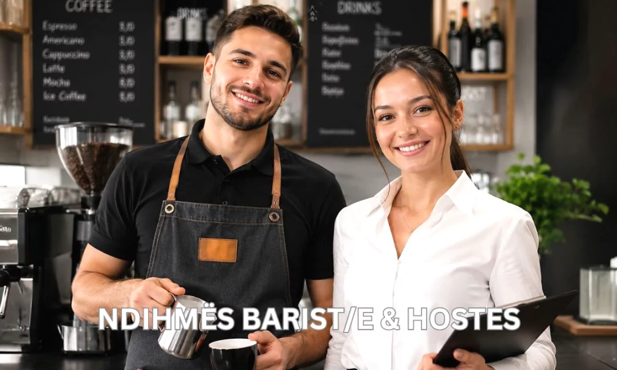 Njoftime Pune ne Tirane, Profesioni Ndihmës Barist/e & Hostes , Fillestar/Pak eksperience, Pagesa Me Marreveshje.