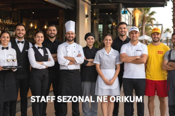 Job Offers for Kamarier/e,Banakier/e,Kuzhinier/e,Ndihmës Kuzhinier/e,Sanitare,Shofer,Punëtor Plazhi in Vlora