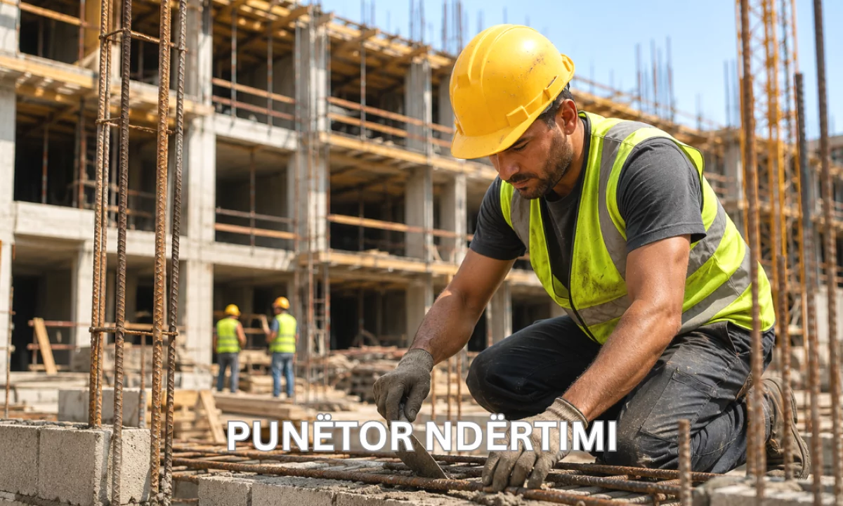 Job Offers in Tirana, Profession PUNËTOR NDËRTIMI , Beginner/Little experience, Payment By Agreement.