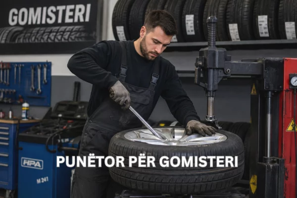 Njoftime Pune per Punëtor për Gomisteri ne Tirane