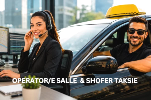 Njoftime Pune per Operator/e Salle &amp; Shofer taksie ne Durres