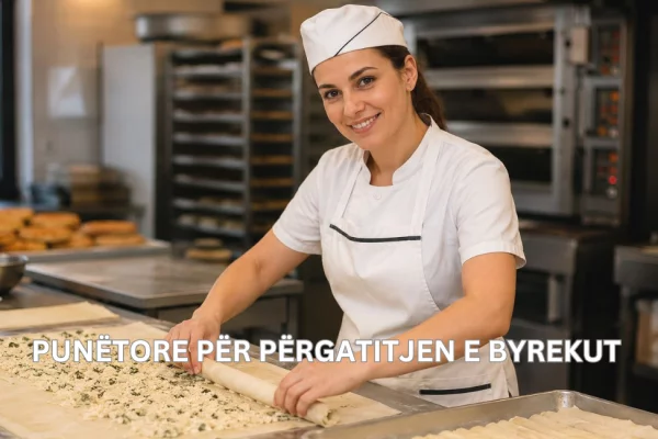 Njoftime Pune per Punetore per pergatitjen e byrekut ne Fier