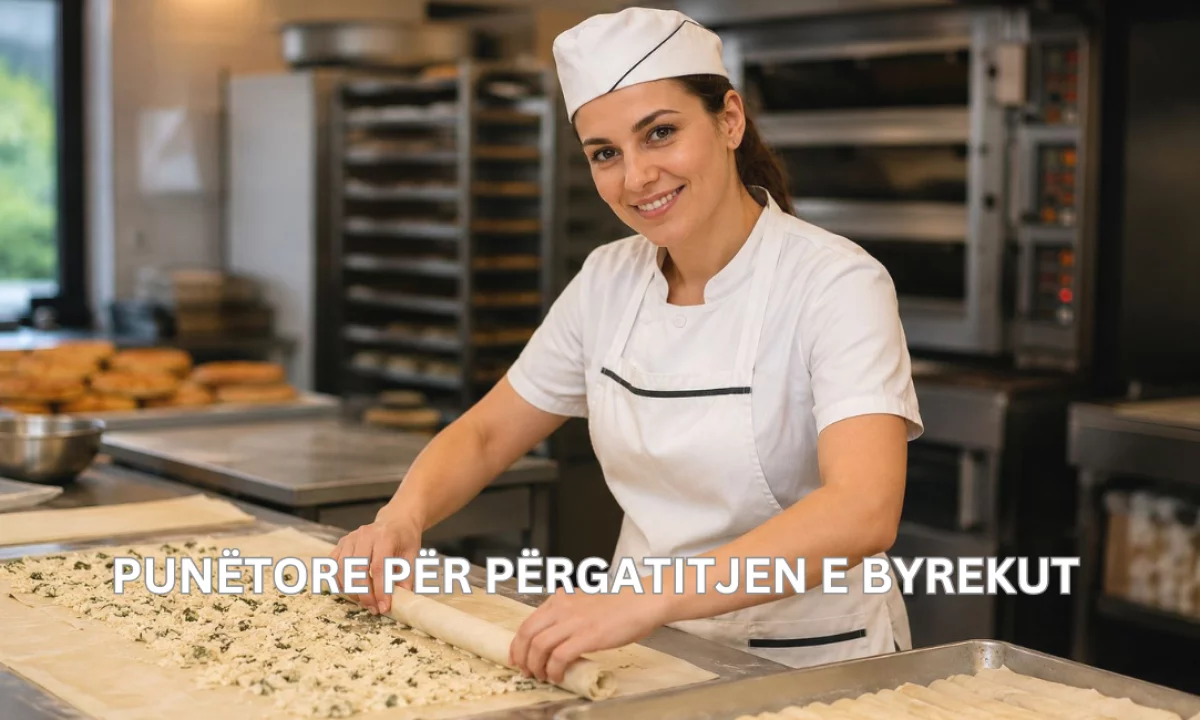 Njoftime Pune ne Fier, Profesioni Punetore per pergatitjen e byrekut , Fillestar/Pak eksperience, Pagesa Me Marreveshje.