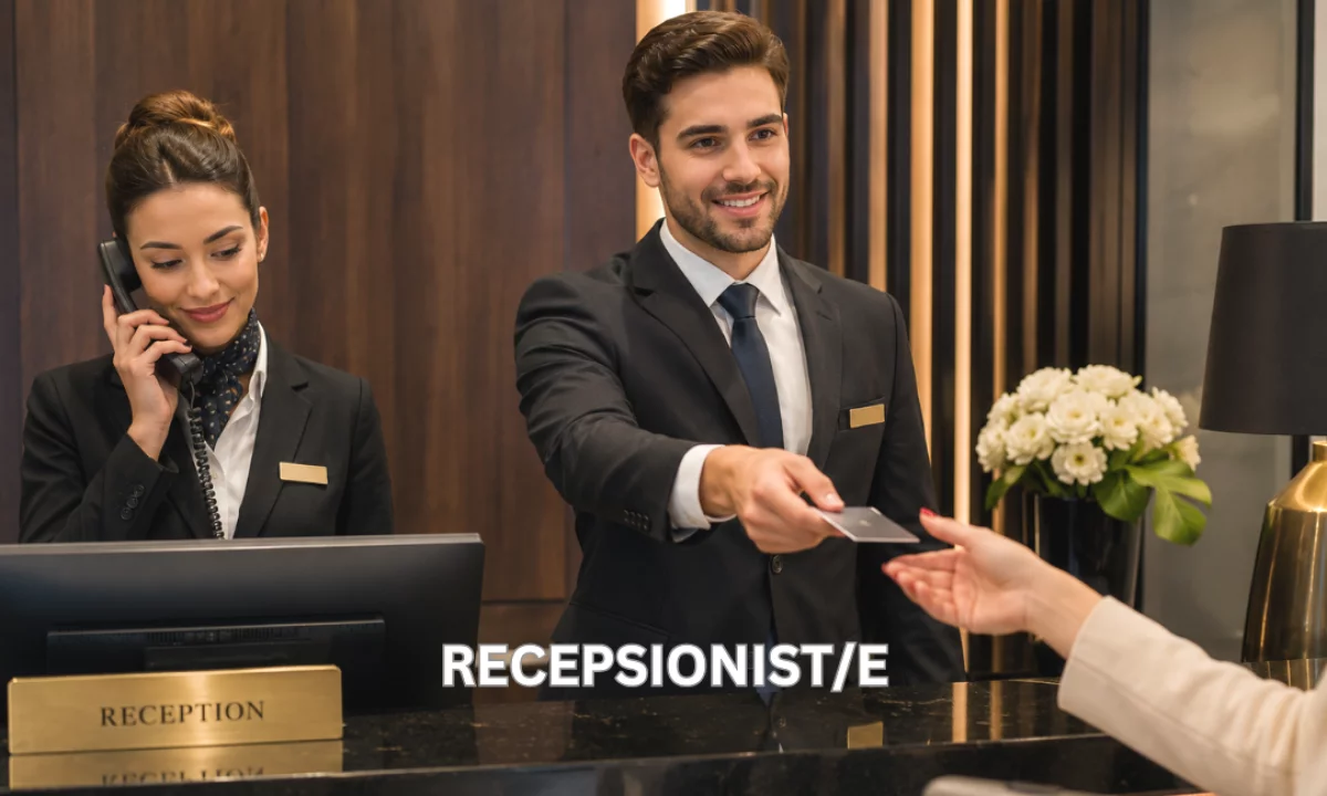 Njoftime Pune ne Sarande, Profesioni RECEPSIONIST/E , Fillestar/Pak eksperience, Pagesa Me Marreveshje.