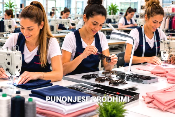 Njoftime Pune per Punonjese Prodhimi ne Korce