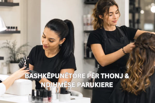 Job Offers for BASHKËPUNËTORE PËR THONJ &amp; NDIHMËSE PARUKIERE in Tirana