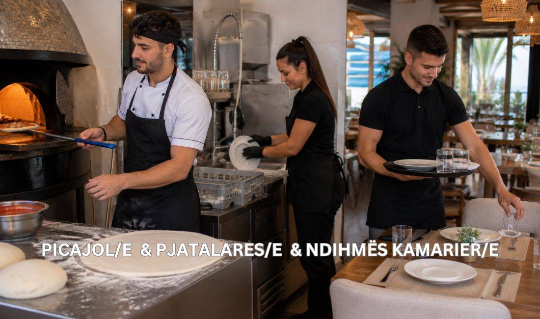 Njoftime Pune ne Durres, Profesioni Picajol/e  & Pjatalares/e  & Ndihmës Kamarier/e , Pa Eksperience, Pagesa Me Marreveshje.