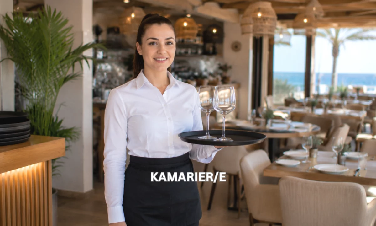 Njoftime Pune ne Vlore, Profesioni Kamarier/e , Me eksperience, Pagesa Me Marreveshje.