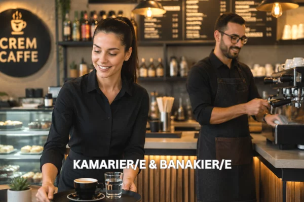 Job Offers for Kamarier/e &amp; Banakier/e in Tirana