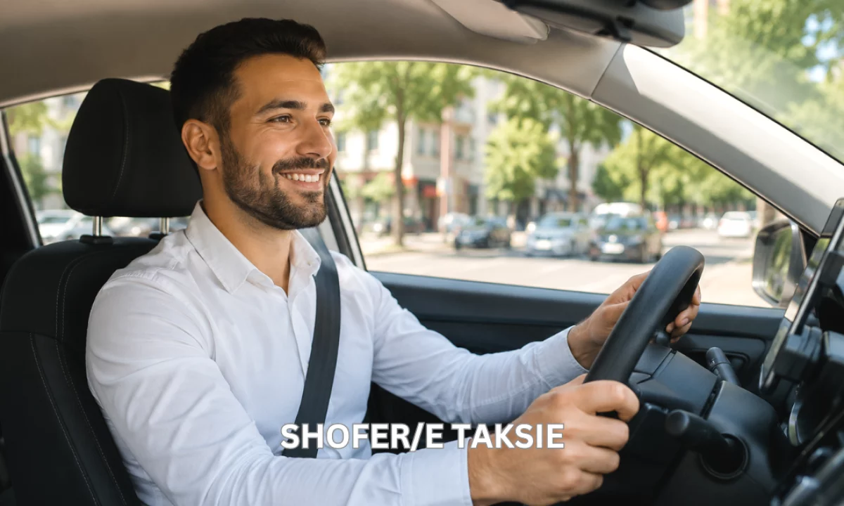 Njoftime Pune ne Tirane, Profesioni Shofer/e Taksie , Me eksperience, Pagesa Me Marreveshje.