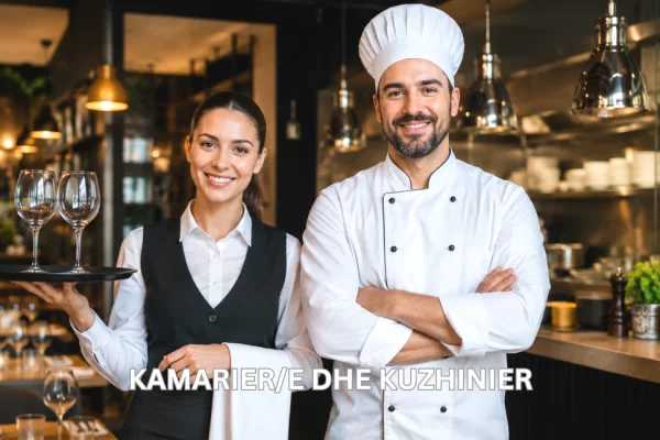 Job Offers for Kamarier/e dhe Kuzhinier in Tirana