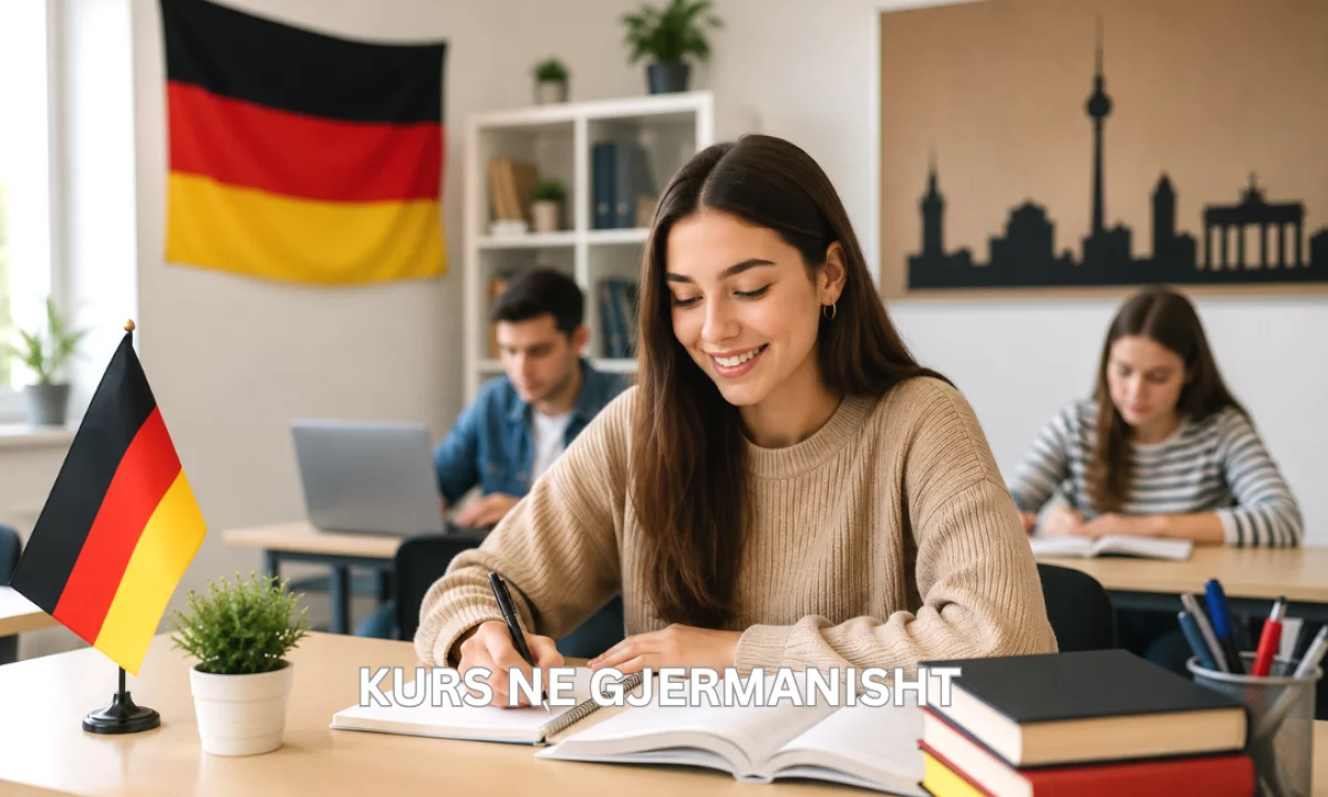 Njoftime Pune ne Tirane, Profesioni Kurs Gjermanisht , Pa Eksperience, Pagesa 17,000  Leke.