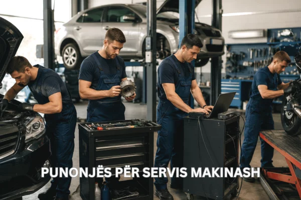 Njoftime Pune per Mekanik &amp;Ndihmës Mekanik &amp; Elektroauto &amp; Motorrist ne Tirane