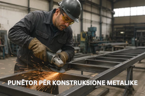 Njoftime Pune per Punëtor për Konstruksione Metalike ne Tirane