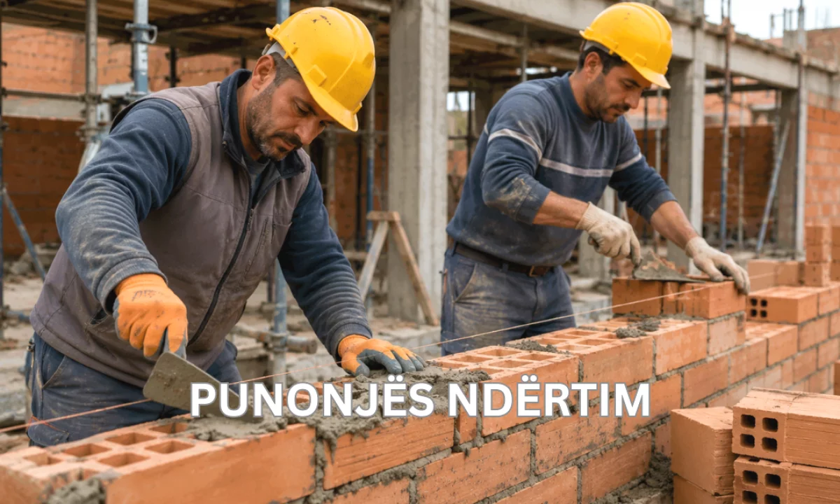 Njoftime Pune ne Fier, Profesioni Ustallare Armature , Fillestar/Pak eksperience, Pagesa Me Marreveshje.