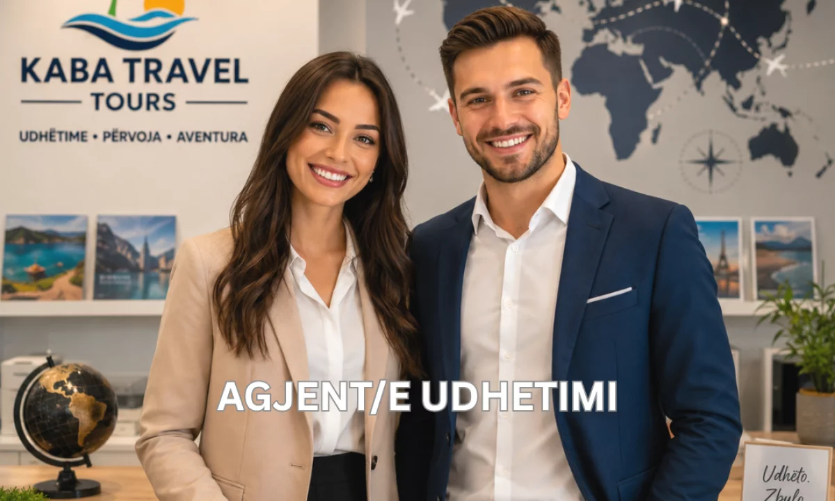 Njoftime Pune ne Tirane, Profesioni Agjent/e Udhetimi , Me eksperience, Pagesa Me Marreveshje.