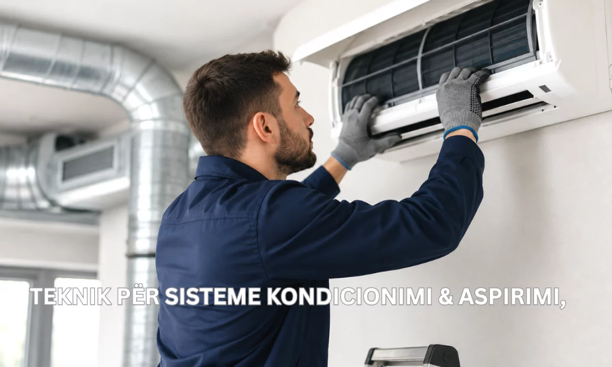 Njoftime Pune ne Tirane, Profesioni Teknik për Sisteme Kondicionimi & Aspirimi, , Pa Eksperience, Pagesa Me Marreveshje.
