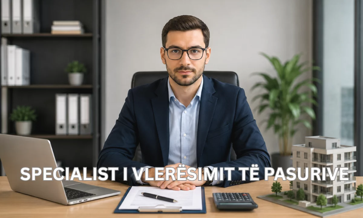 Njoftime Pune ne Tirane, Profesioni Specialist i Vlerësimit të Pasurive , Fillestar/Pak eksperience, Pagesa Me Marreveshje.