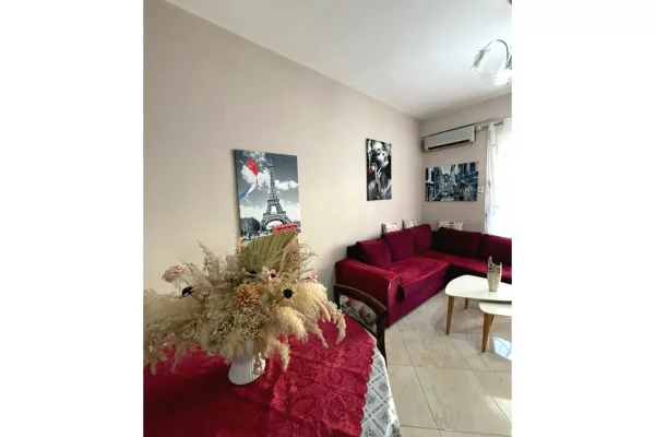 Shtepi me qera Apartament ne Tirane, 1+1, Mobilimi E mobiluar, Pagesa 55,000  Leke.
