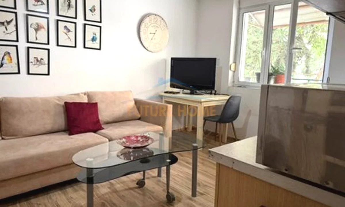 Shtepi me qera Apartament ne Tirane, 1+1, Mobilimi E mobiluar, Pagesa 590  Euro.