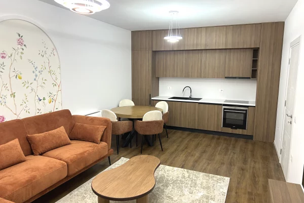 Jepet apartament me qera1+1+ballkon tek bulevardi i ri rruga Jordan Misja