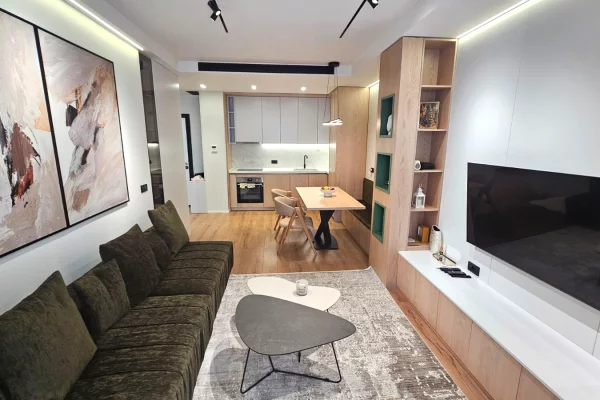 Apartment 1+1 me qera Golden Tower Mine Peza 