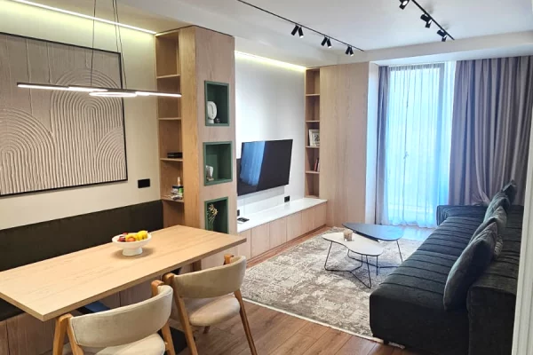 Shtepi me qera Apartament ne Tirane, 1+1, Mobilimi E mobiluar, Pagesa 900  Euro.