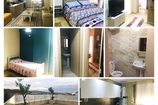 Shtepi me qera Apartament ne Elbasan, 2+1, Mobilimi E mobiluar, Pagesa 37,000  Leke.