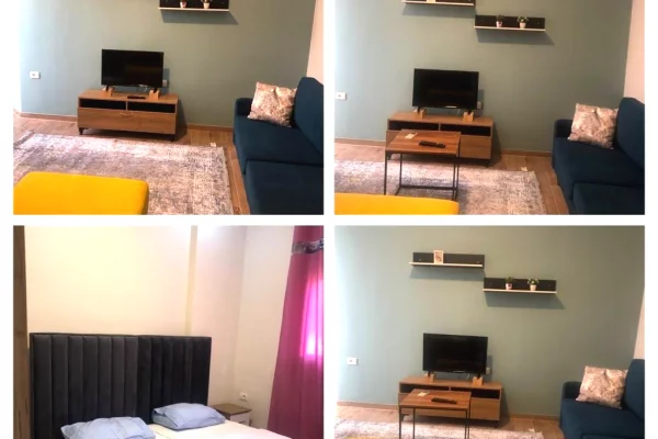 Shtepi me qera Apartament ne Elbasan, 1+1, Mobilimi E mobiluar, Pagesa 27,000  Leke.