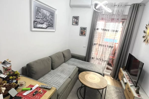 Shtepi me qera Apartament ne Tirane, 1+1, Mobilimi E mobiluar, Pagesa 40,000  Leke.