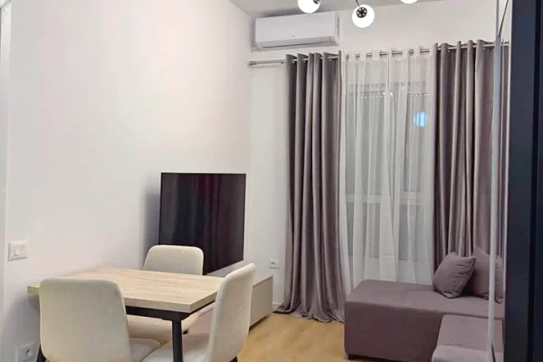 Shtepi me qera Apartament ne Tirane, 1+1, Mobilimi E mobiluar, Pagesa 45,000  Leke.