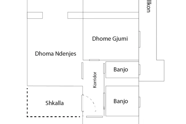 Shtepi ne shitje Apartament ne Tirane, 3+1, Mobilimi E mobiluar, Pagesa 225,000  Euro.