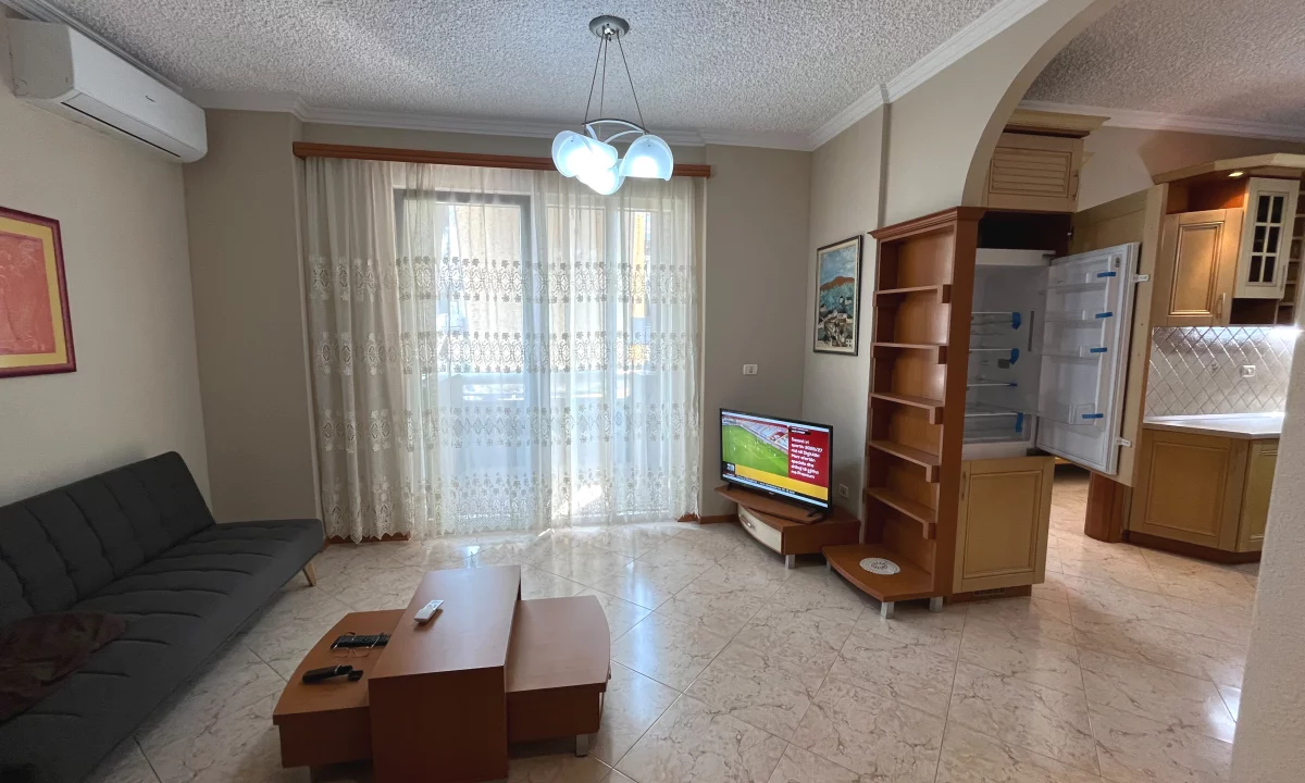 Shtepi me qera Apartament ne Tirane, 1+1, Mobilimi E mobiluar, Pagesa 85,000  Leke.