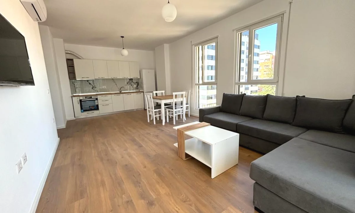 Shtepi me qera Apartament ne Tirane, 2+1, Mobilimi E mobiluar, Pagesa 80,000  Leke.