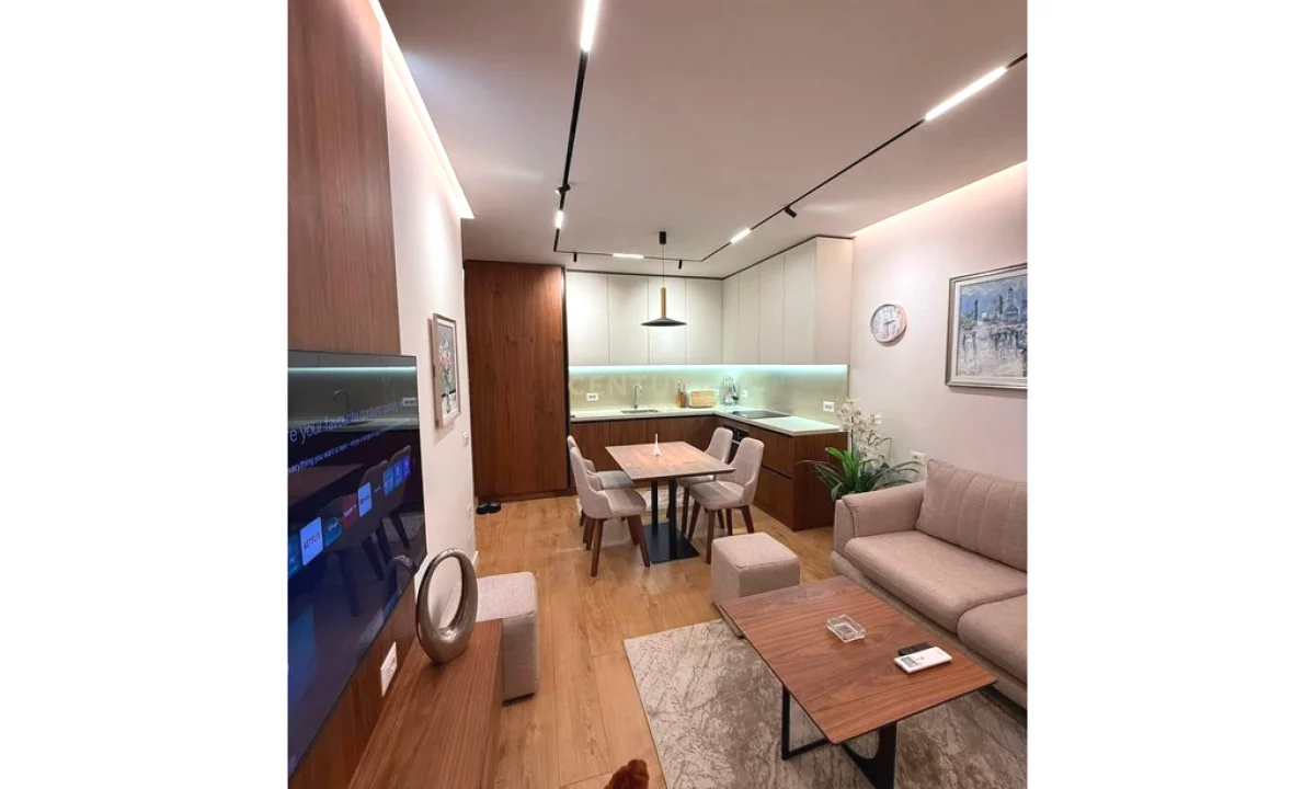 Shtepi me qera Apartament ne Tirane, 1+1, Mobilimi E mobiluar, Pagesa 65,000  Leke.