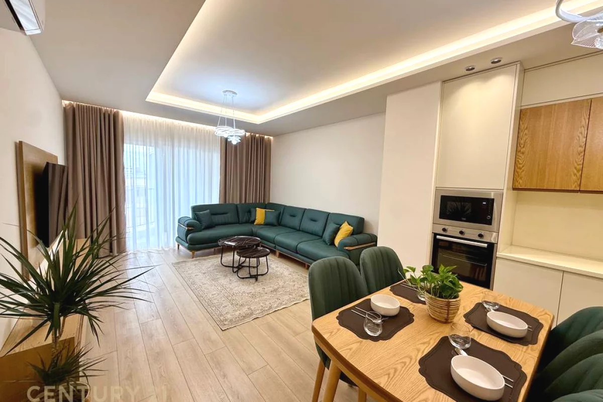 Shtepi me qera Apartament ne Tirane, 1+1, Mobilimi E mobiluar, Pagesa 80,000  Leke.
